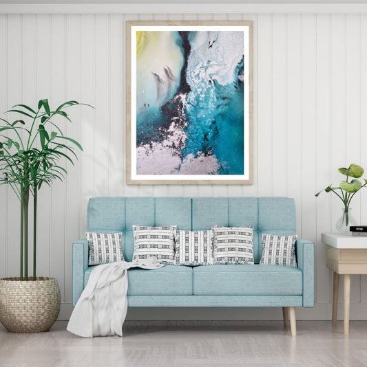 Colorful Abstract Granite Design Home Decor Premium Quality Poster Print Choose Your Sizes