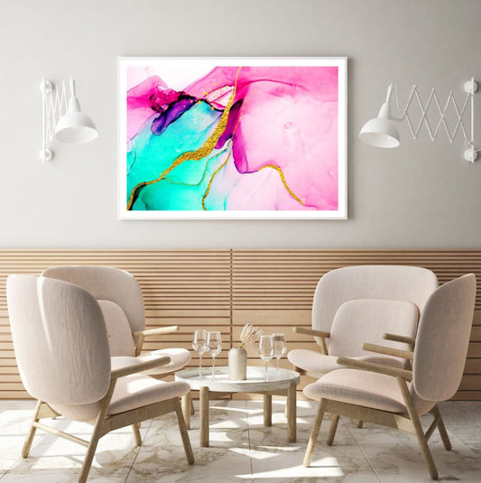 Colorful Abstract Granite Design Home Decor Premium Quality Poster Print Choose Your Sizes