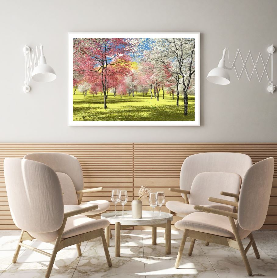 Stunning Park Scenery Photograph Home Decor Premium Quality Poster Print Choose Your Sizes