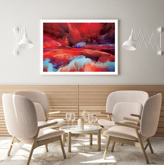 Colorful Abstract Cloud Design Home Decor Premium Quality Poster Print Choose Your Sizes