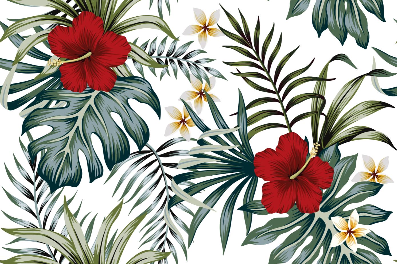 Floral Design Print 100% Australian Made