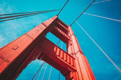 Golden Gate Bridge, San Francisco Bay Area, California, USA Print 100% Australian Made