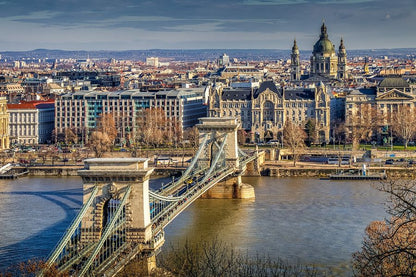Szechenyi Chain Bridge, Hungary Photograph Print 100% Australian Made
