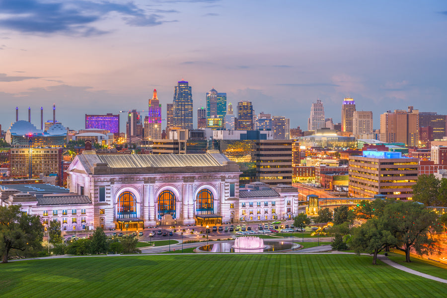 Kansas City View Photograph, Missouri, USA Print 100% Australian Made