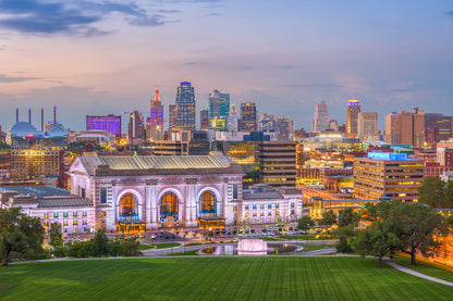 Kansas City View Photograph, Missouri, USA Print 100% Australian Made