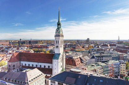 St. Peter's Church & Cityscape Photograph Germany Print 100% Australian Made