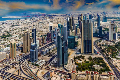 Burj Khalifa Skyscraper in Dubai Photograph Print 100% Australian Made
