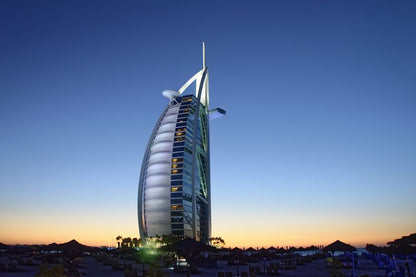 Jumeirah Beach Hotel in Dubai, United Arab Emirates Print 100% Australian Made