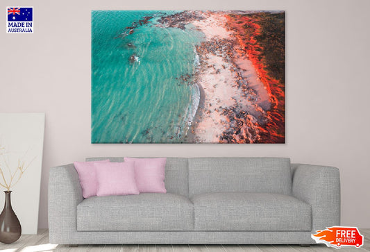 Sandy Beach View Photograph Print 100% Australian Made