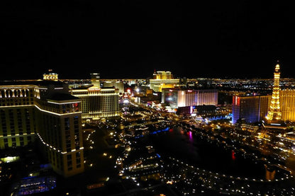 Cosmopolitan of Las Vegas Night View Photograph Print 100% Australian Made