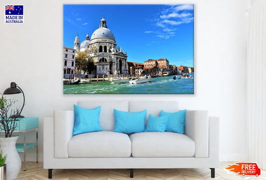 Basilica Salute The Grand Canal in Venice Photograph Print 100% Australian Made