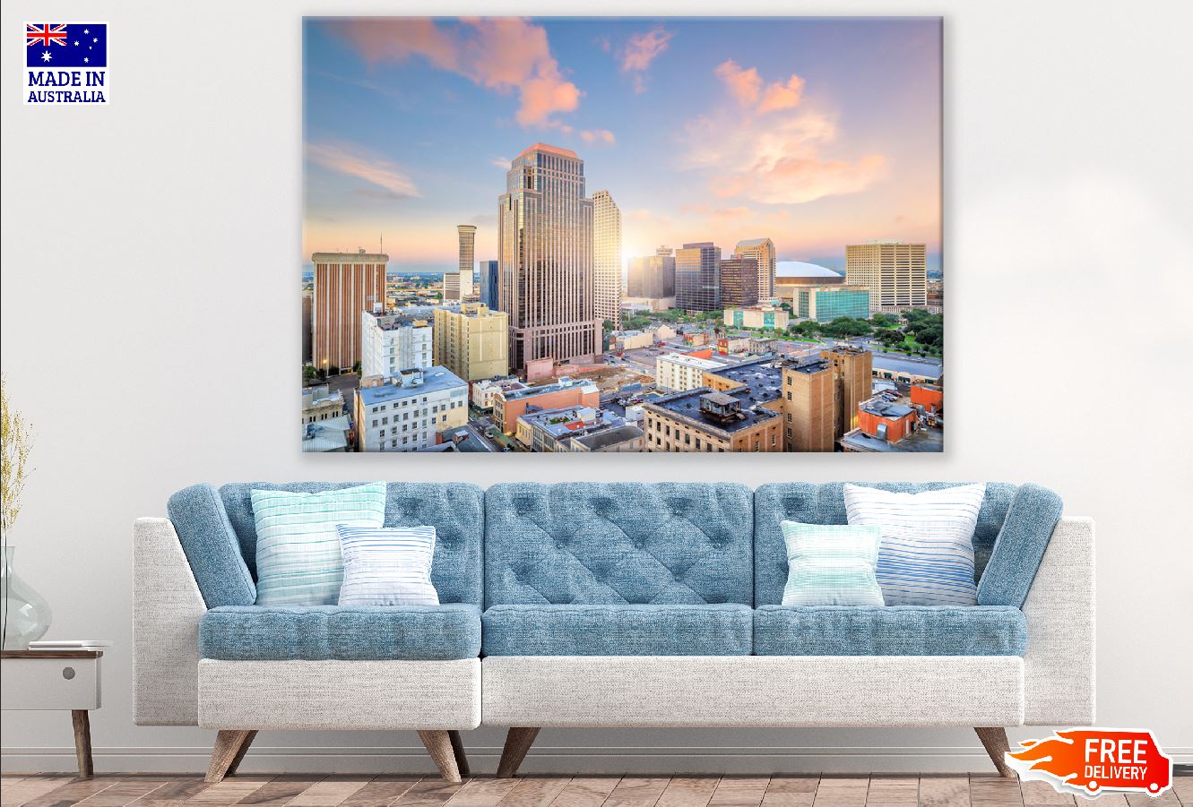 Orleans Downtown Photograph, Louisiana, USA Print 100% Australian Made
