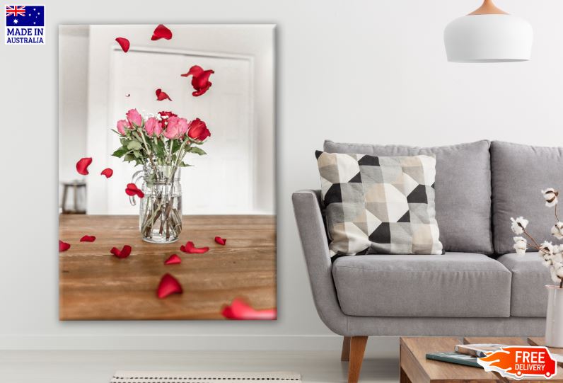 Flower Vase & Flowers Photograph Print 100% Australian Made