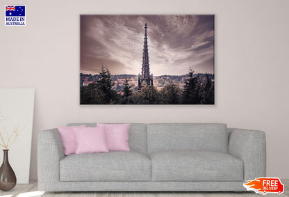 Saint Peter Church's Tower Photograph Print 100% Australian Made