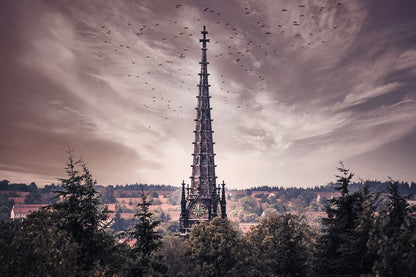 Saint Peter Church's Tower Photograph Print 100% Australian Made