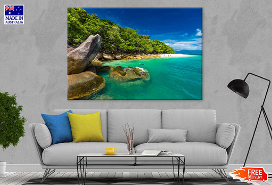 Nudey Beach Fitzroy Island View Photograph Print 100% Australian Made