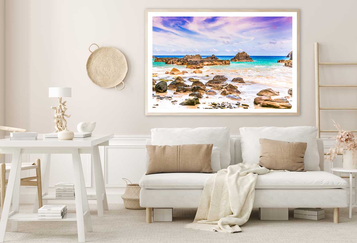 Fernando de Noronha Beach View Photograph Brazil Home Decor Premium Quality Poster Print Choose Your Sizes