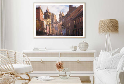 Morning York Minster Cathedral Photograph Home Decor Premium Quality Poster Print Choose Your Sizes