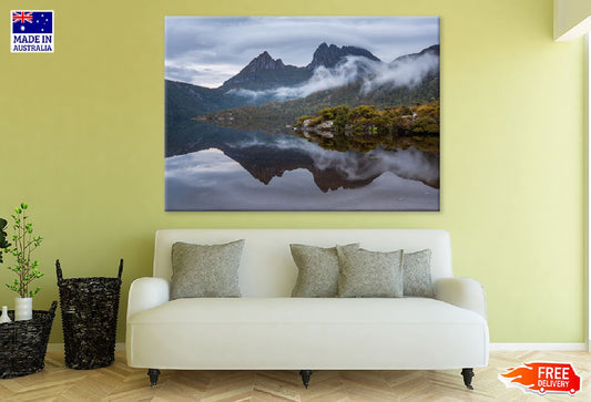 Mountain & Dove Lake Photograph Tasmania Print 100% Australian Made