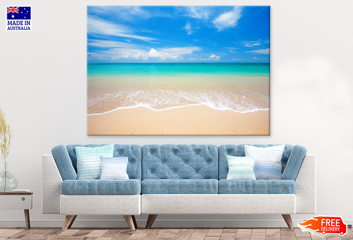 Sea Shore & Sea Sky Scenery Photograph Print 100% Australian Made