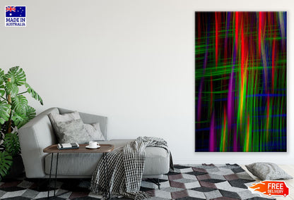 Colorful Abstract Design Print 100% Australian Made