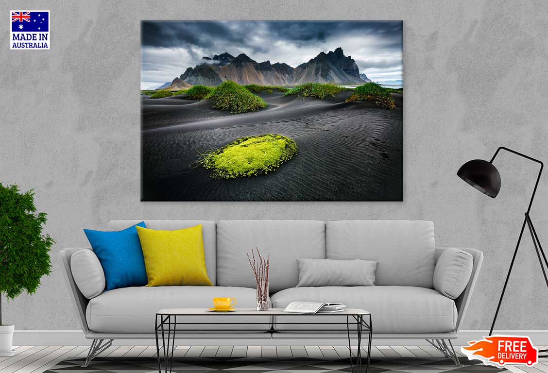 Rippled Beach Black Sand Photograph Print 100% Australian Made