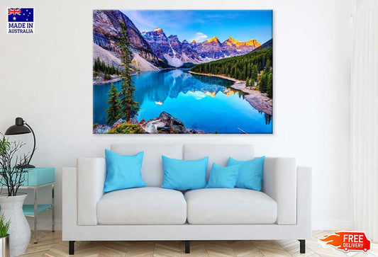 Banff National Park Lake Scenery View Print 100% Australian Made