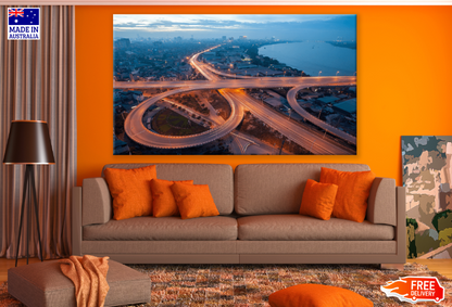 Hanoi Cityscape in Sunset Print 100% Australian Made