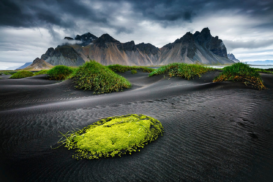 Rippled Beach Black Sand Photograph Print 100% Australian Made