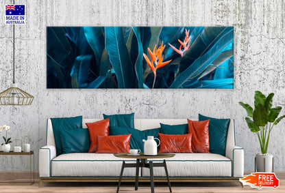 Panoramic Canvas Paradise Flower View Photograph High Quality 100% Australian Made Wall Canvas Print Ready to Hang