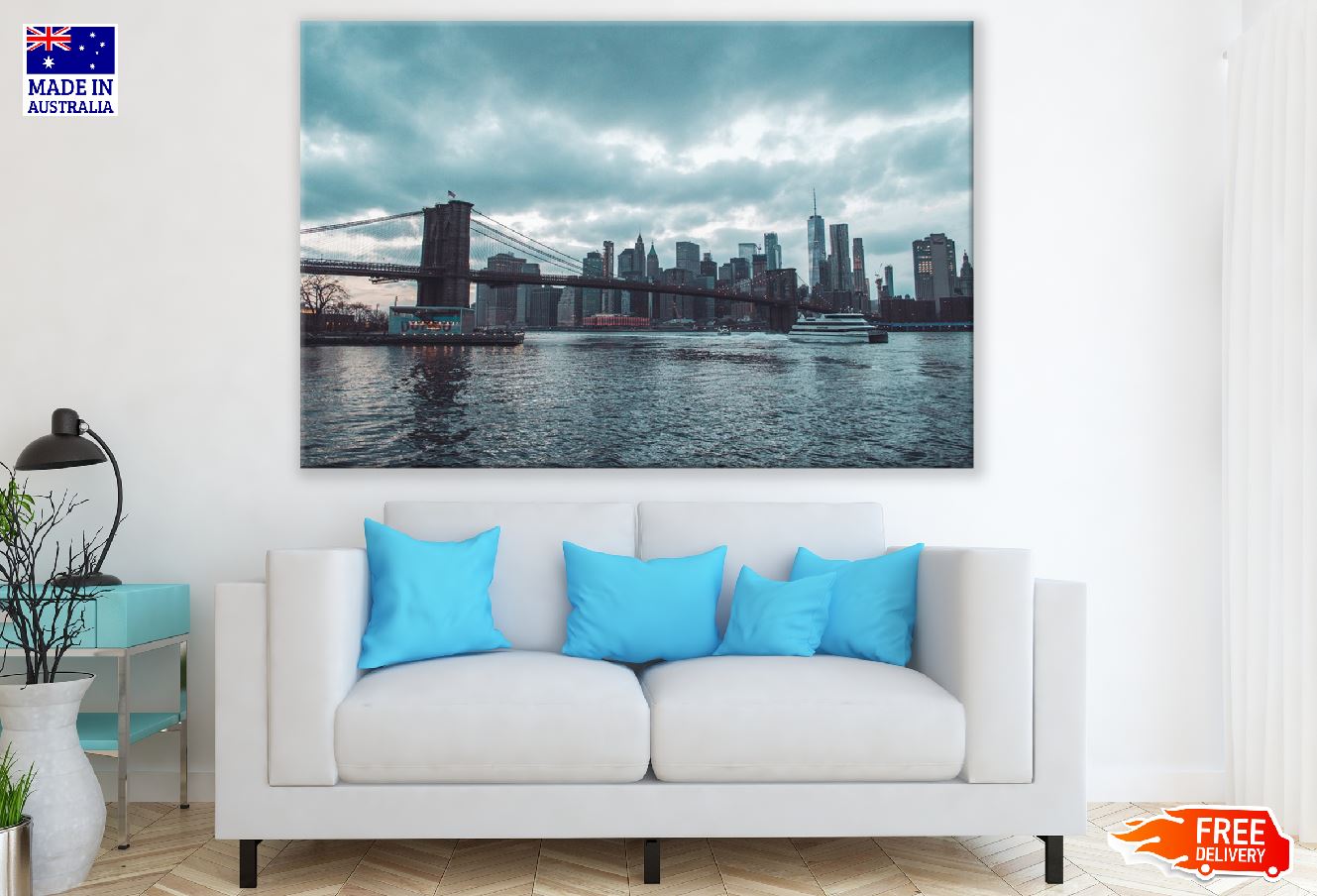 Brooklyn Bridge Park Photograph New York City Print 100% Australian Made