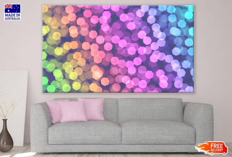 Colorful Abstract Design Print 100% Australian Made