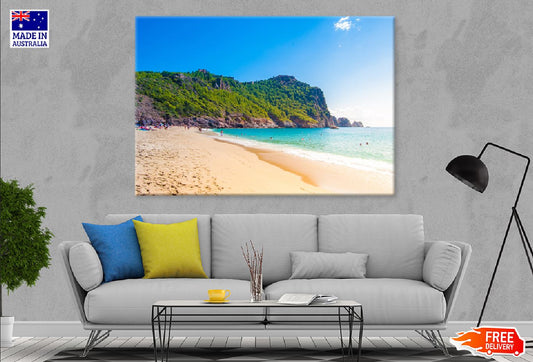Cleopatra Sea with Cliff View Photograph Print 100% Australian Made