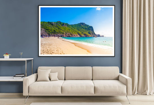 Cleopatra Sea with Cliff View Photograph Home Decor Premium Quality Poster Print Choose Your Sizes