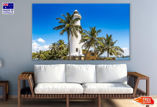 Pictorial View of Light House Print 100% Australian Made