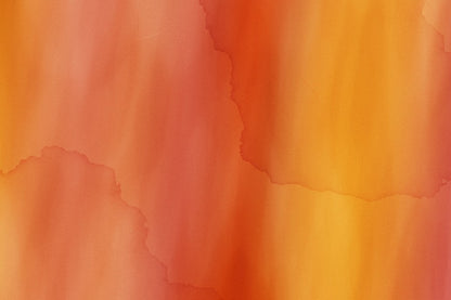 Orange & Red Abstract Design Print 100% Australian Made