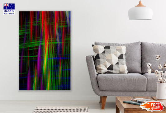 Colorful Abstract Design Print 100% Australian Made
