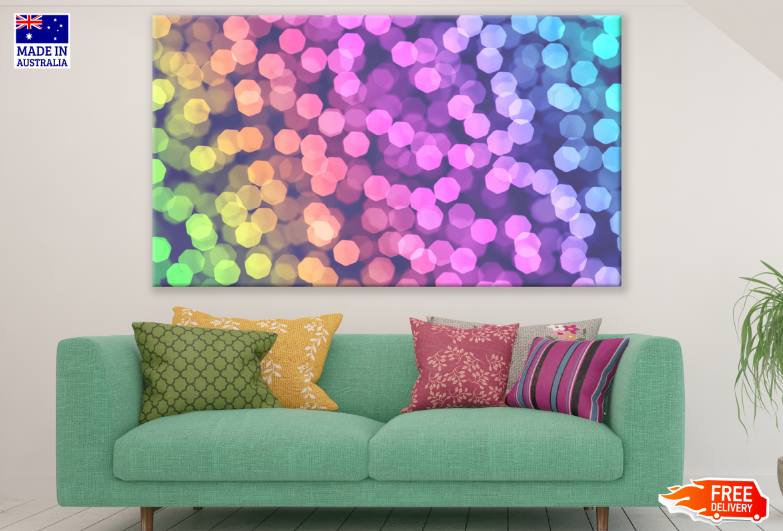 Colorful Abstract Design Print 100% Australian Made
