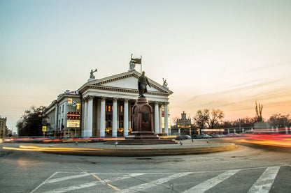 New Experimental Theatre Volgograd, Russia Print 100% Australian Made