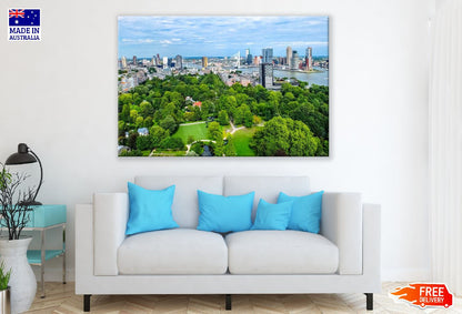 Rotterdam Skyline, Netherlands Photograph Print 100% Australian Made