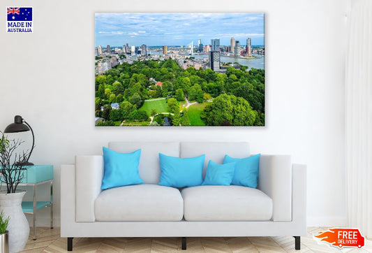 Rotterdam Skyline, Netherlands Photograph Print 100% Australian Made