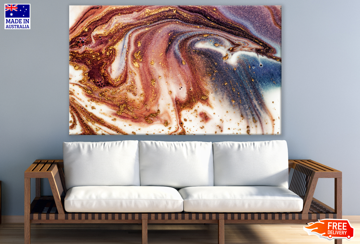 Multicolour Abstract Granite Design Print 100% Australian Made