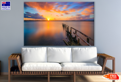 Stunning Beach Sunset Print 100% Australian Made