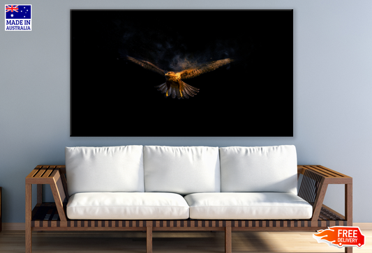 Golden Eagle Flying Print 100% Australian Made