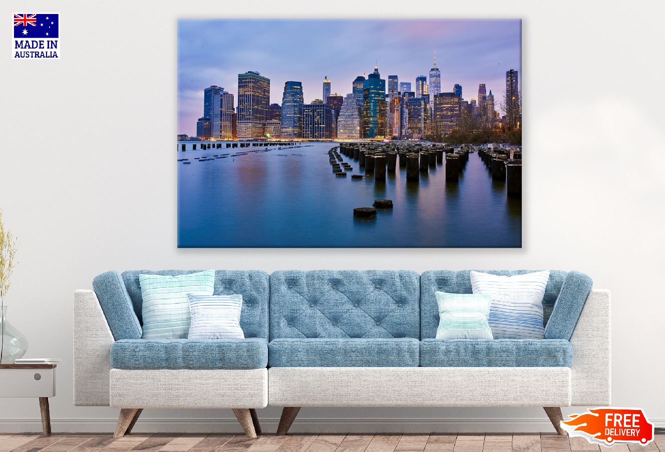 Brooklyn Bridge Park New York City, Photograph Print 100% Australian Made