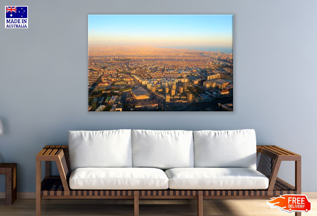 Sunset view in Marseilles, France Photograph Print 100% Australian Made