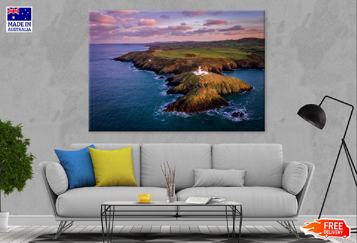 Strumble Head Lighthouse View Photograph Print 100% Australian Made
