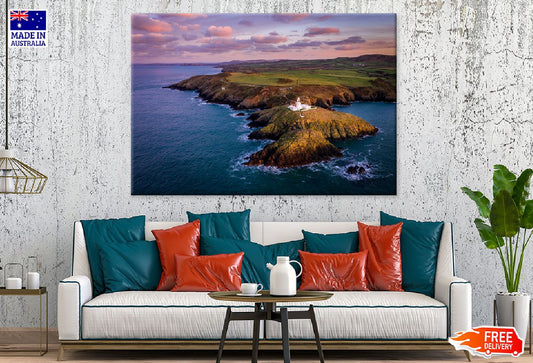 Strumble Head Lighthouse View Photograph Print 100% Australian Made