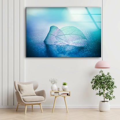 Colorful Leaf Photograph Acrylic Glass Print Tempered Glass Wall Art 100% Made in Australia Ready to Hang