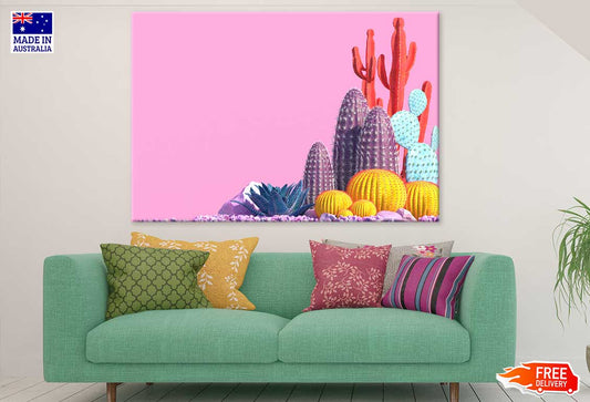 Cactus Plants Design Photograph Print 100% Australian Made